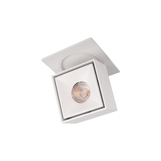 Встраиваемый светильник 9*9*7 см, 1*LED*12W 4000K LOFT IT Top 10325/B White белый, вр 7,5 см