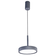 Подвесной светильник 12,5*180 см, LED, 10W, 4000К, Favourite Piller 4508-1P серый