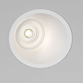 Светильник встраиваемый 9,5/8,5 см, Elektrostandard Side GU10 25059/01, белый, вр 8,5 см