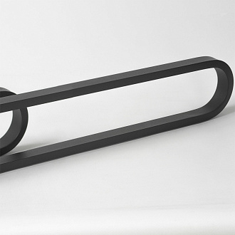 Линейно-подвесной светильник 120*6*35/150 см, 1*LED*28W Lussole Henry LSP-7304 черный