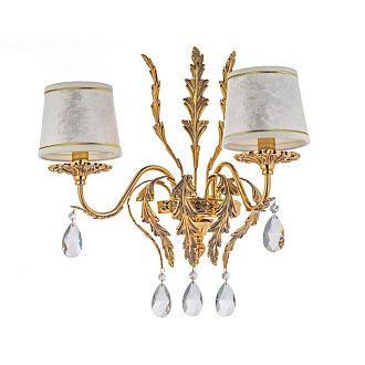 Бра *45*40 см, 2*E14*40W, Dio D`arte Firenze Gold Firenze E 2.1.2.600 G, Золото
