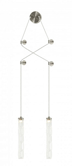 Светильник 15*60*53/150 см, 2*LED 12W Никель Stilfort Still 2163/11/02WP