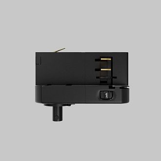 Коннектор для подвесного светильника Trinity TRA005-3-A-B, черный 7,1*3,2-4,2 см, Maytoni Accessories for tracks Trinity TRA005-3-A-B, Черный