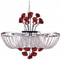 Люстра с розами Citilux EL325P12.2 Хром