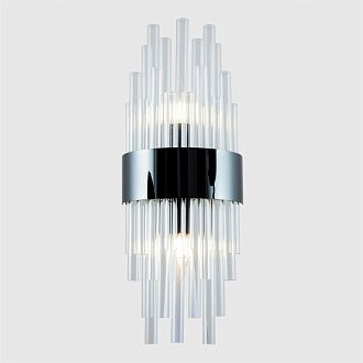 Бра 20*10*50 см, Е14 2x40W, Черный MODELUX ML.513.02 BK