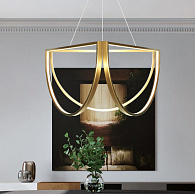 Светильник ElegantLight DZN-6056 БРОНЗА D600*600*600/H1200/3/LED/..W/2800-4500-6500K SOLANA