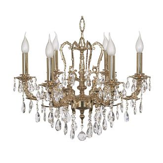 Люстра *53*50 см, 6*E14*40W, Dio D`arte Aosta Gold Aosta E 1.1.6.600 G, Золото