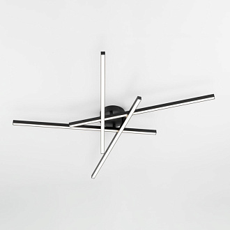 Люстра 117 см, 80W, 3000-5500K, 20 м2 Citilux CL203141 Стиг Черный