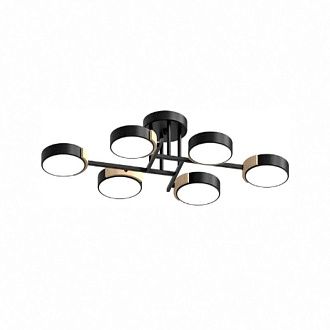 Потолочный cветильник LED4U L3211-830 BK