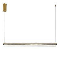 Линейный светильник 93*7*120 см, 15W, Favourite Pulser 4489-1P медь, прозрачный акрил