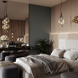 Подвесной светильник  19*5*80-150 см, 1*LED*23W Odeon Light Magnet 5407/23L черный