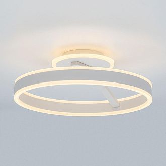 Светильник 40 см, 50W, 3000-5500K, Citilux Дуэт CL719740 LED, белый