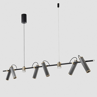 Светильник 150 см, 24W, 3000K, Crystal Lux EXTRA SP8, черный-золото