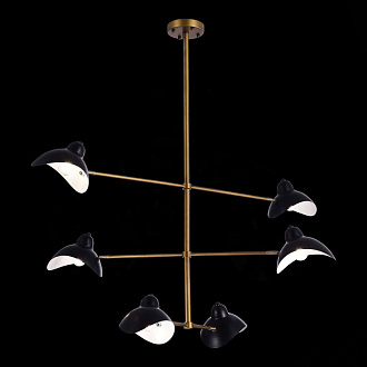 Люстра подвесная 120 см, 360W, ST LUCE MINNE SL1801.303.06 Античная бронза