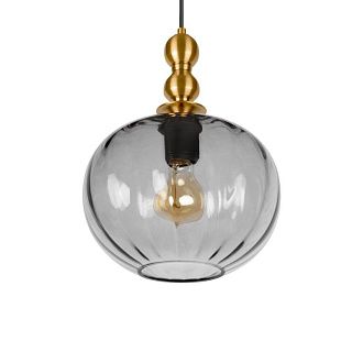 Подвесной светильник *25*-22,5 см, 1*E27*40W, LOFT IT Melon 10426 Smoke, бронзовый