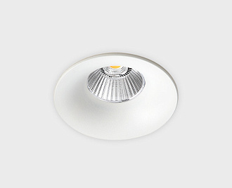 Светильник 12W, 4000K встраиваемый LED Italline IT06-6016 white белый, вр 8,4 см