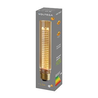 Лампа *3*-19 см, *E27*2,5W, Voltega  8560, Желтый