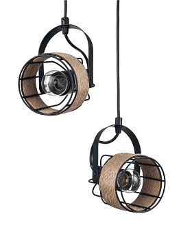 Подвесной светильник  28*171 см, 3*E27 черный Vele Luce Extra VL6472P13