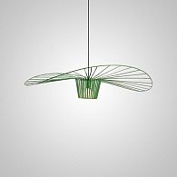 Подвесной светильник HAT D100 Green 100*100*11 см, 1*E27*60W, ImperiumLoft HAT01, Зелёный
