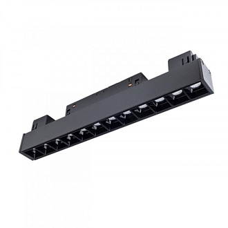 Трековый светильник 22,2*2,2 см, 1*LED*12W, 2700-6000К, Arte lamp Linea Черный A4694PL-1BK