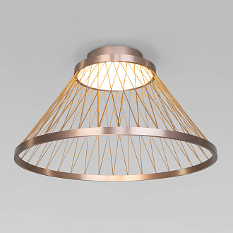 Светильник 60*60*33 см, LED*40W, 3000K, Eurosvet Cesta 40019/1 LED, коричневый, a069291
