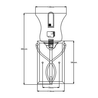 Бра для ванных комнат Hinkley Lighting, Арт. HK-BROOKE1-BATH