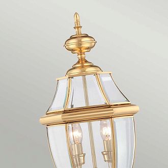 Фонарь-пьедестал Quoizel, Арт. QZ-NEWBURY3-L-PB