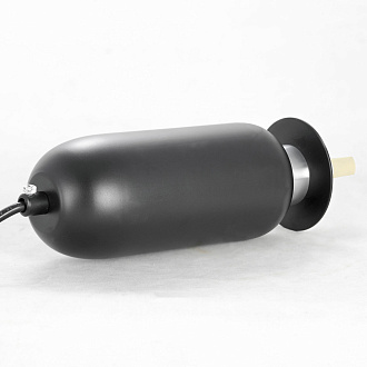 Подвесной светильник диаметр 20 см Lussole Cleburne LSP-8590 черный