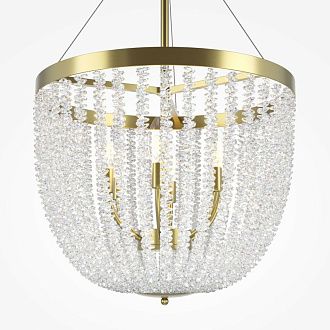 Подвесной светильник 51 см, Maytoni Intrigue MOD440PL-06BS, латунь