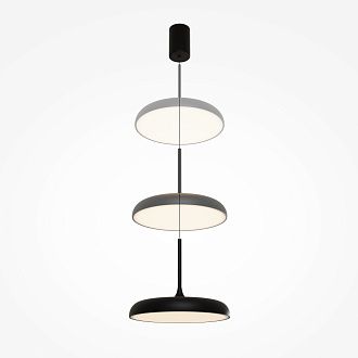 Подвесной светильник 40*48-200 см, *LED*39W, 3000K, Maytoni Gerhard MOD189PL-L39B3K, Черный