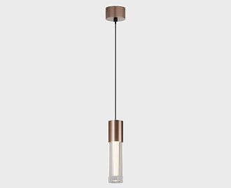 Подвесной светильник 6 см, 6W, 3000K, Italline IT014-0204 rose gold, розовое золото