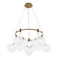 Подвесной светильник 75*150 см, 15*G9 MODESTYLE MS.6119.15 BS латунь