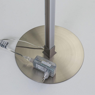 Торшер Citilux Гуффин CL804001, хром-белый, диаметр 25 см, 3000К