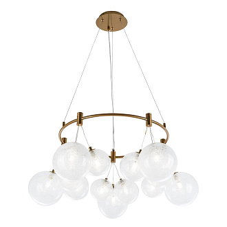 Подвесной светильник 75*150 см, 15*G9 MODESTYLE MS.6119.15 BS латунь