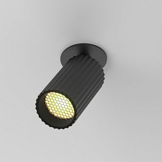 Спот 10*5,6*14,4 см, GU10, 10W, Maytoni Technical calipso C110CL-01-GU10-B черный, вр 5,5 см
