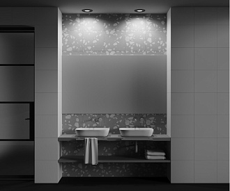 Встраиваемый светильник 8,5*8,5*3,9 см, GU10 Maytoni Technical Wink DL061-GU10-B черный, вр 6,8 см