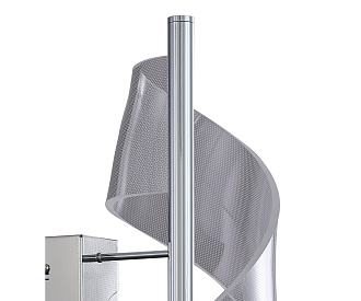 Бра 20*45 см, 14W, 4000K, Kink Light 08042,02, хром
