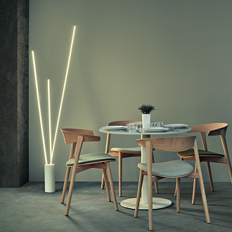 Торшер *11*180 см, LED *  60W, 3000К Mantra Vertical 7347, белый