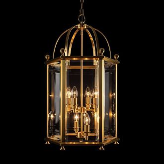 Подвесная люстра 46 см, Loft IT Glory 10592/8 AB, бронза