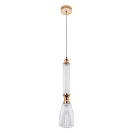Подвесной светильник 10*10*200 см, LED 15W, 4000K, Золото MODESTYLE MS.89118.1