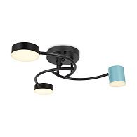 Потолочный светильник 48*48*15-15 см, *LED*6W, 4000K, Freya  FR6048CL-L6B, Черный