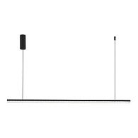 Подвесной светильник 125,5*2,6*-150 см, *LED, 32W, 4000K, ST-Luce Euclidics SL1018.423.01, черный