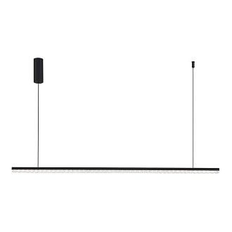 Подвесной светильник 125,5*2,6*-150 см, *LED, 32W, 4000K, ST-Luce Euclidics SL1018.423.01, черный