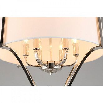 Подвесная люстра 55*80-150 см, 6*E14, 40W, Aployt Kamila APL.727.06.06, хром