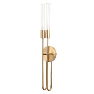 Бра 14*75 см, 2*G9*40W Латунь Crystal Lux DIA AP2