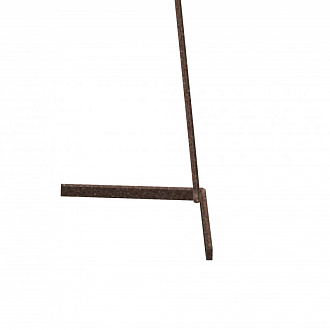 Торшер 37,3*53*180 см, LED *  20W, 3000К Mantra Vector  7337, коричневый