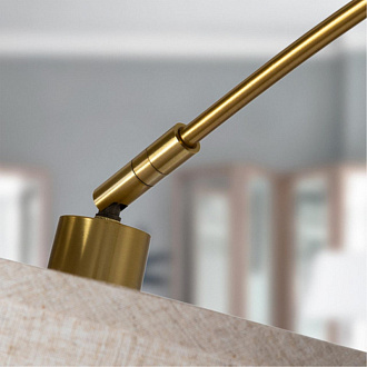 Торшер Arte Lamp PAOLO A4060PN-1PB черный/бронза