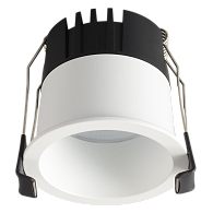 Встраиваемый светильник 7 см, 12W, 4000K, Crystal Lux CLT 082C1 WH 4000K, белый