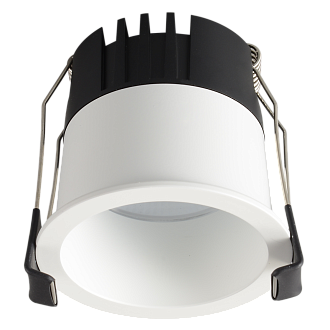 Встраиваемый светильник 7 см, 12W, 4000K, Crystal Lux CLT 082C1 WH 4000K, белый