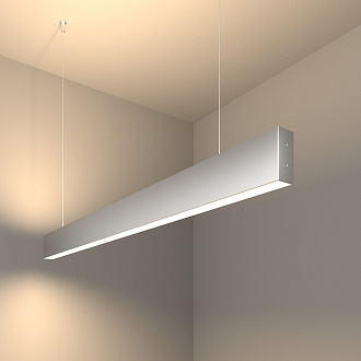 Линейный светодиодный подвесной двусторонний светильник 103см 40Вт 4200К матовое серебро 101-200-40-103 Elektrostandard Pro